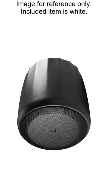 8" HIGH-POWER PENDANT LOUDSPEAKER, WHITE